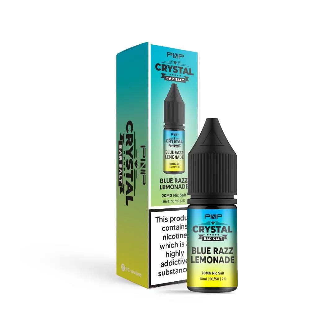 Product Image of Blue Razz Lemonade Nic Salt E-liquid by PNP Crystal Bar Nic Salt 10ml